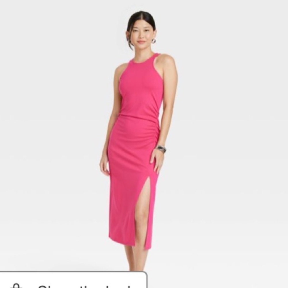 TARGET Women's Sleeveless Ponte Racerback Midi dress - A New Day™